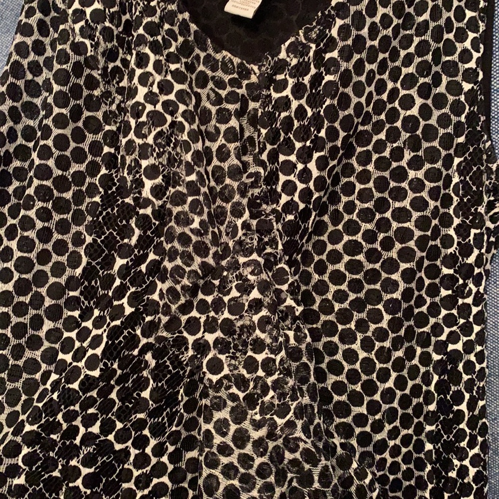 Chico's Patterned Blouse - image 2